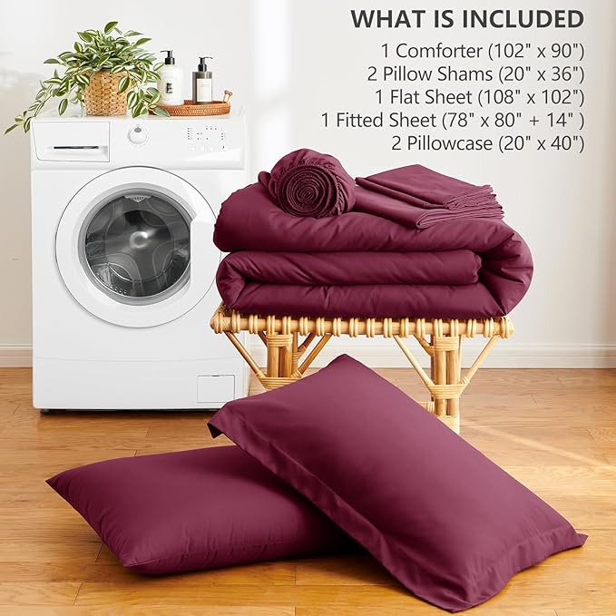 HIMEET King Size Comforter Set - Image 6