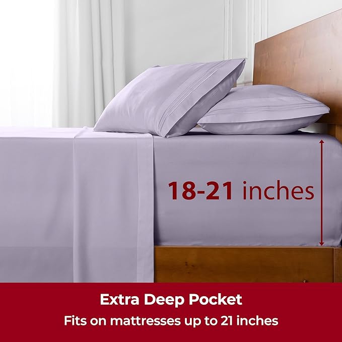 Mellanni Extra Deep Twin XL Sheets - Image 6