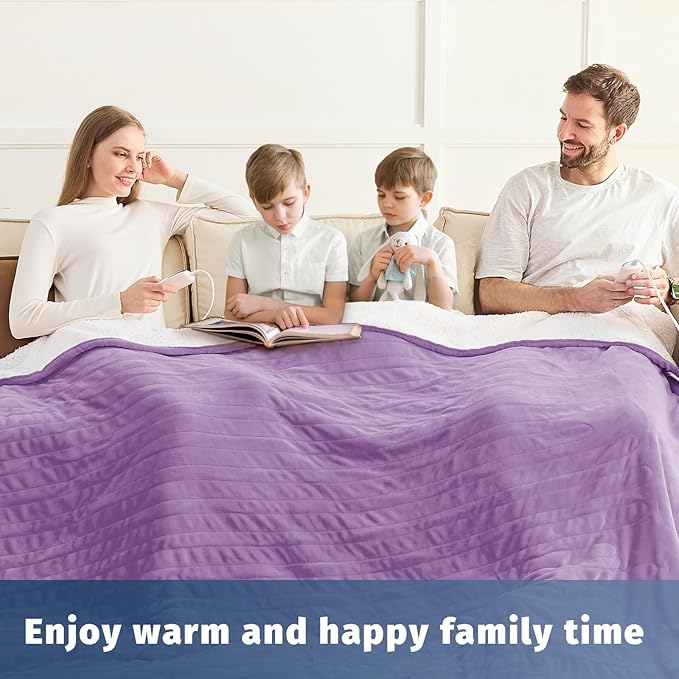 Heated Electric Blanket Queen Size - Image 4