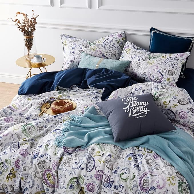 Cupocupa Duvet Cover Set;Duvet Cover Full Bedding Set Fluffy Boho Duvet Cover - Image 7