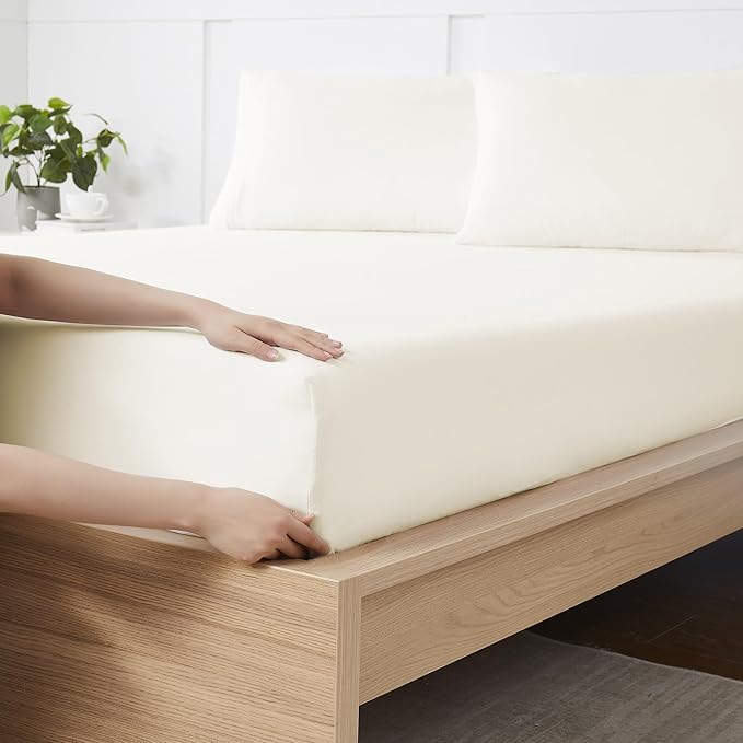 King Size Fitted Sheet Only by SweetHomeCollection