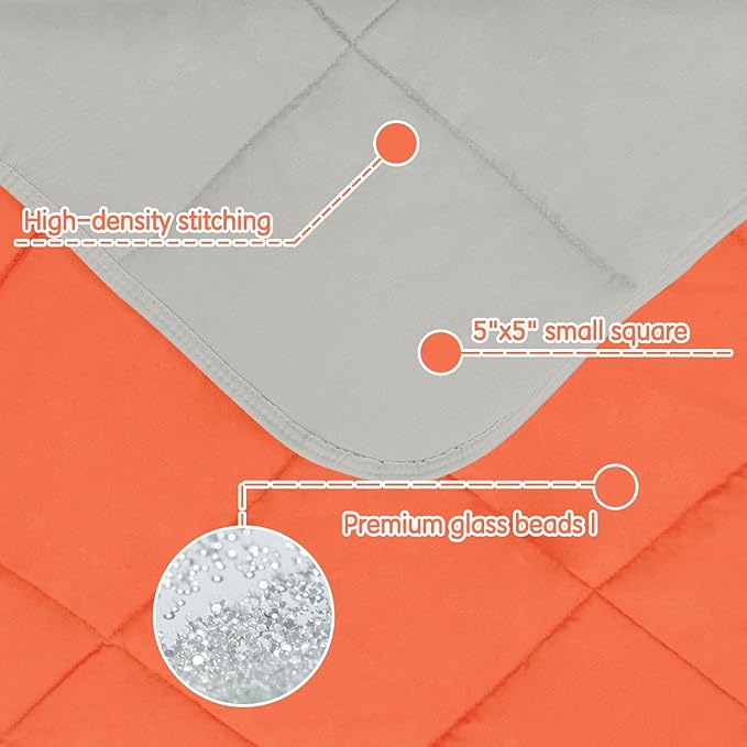 yescool Weighted Blanket Cooling Heavy Blanket - Image 3