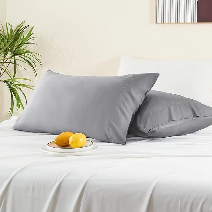BEDELITE Pillow Cases Queen Size Set of 2, Rayon Derived from Bamboo, Cooling - Image 7