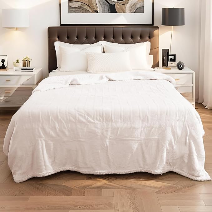 LaffyLo Electric Heated Blanket Full Size 72 x 84, Fast Heating Blanket - Image 2