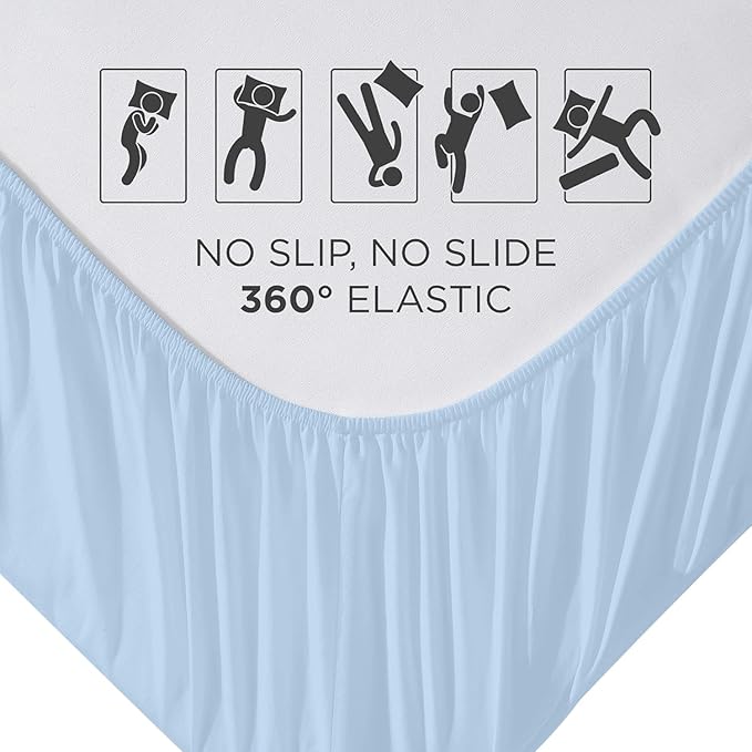 Royale Linens Fitted Sheet King - Image 5