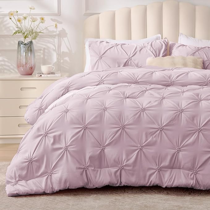 BEDELITE Light Purple Queen Comforter Set by BEDELITE