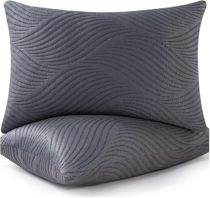 King Size Pillows Set of 2 Cooling Memory Foam Pillows by Smilereve