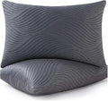 King Size Pillows Set of 2 Cooling Memory Foam Pillows by Smilereve