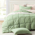 Homelike Moment Twin Comforter Set Sage Green, Comforters Twin Size Bed Sets by HomelikeMoment
