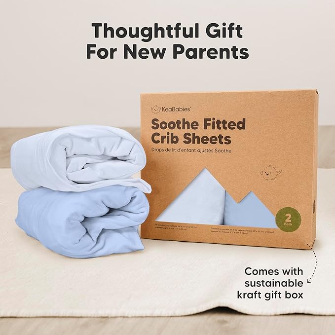 KeaBabies 2-Pack Organic Crib Sheets - Image 9