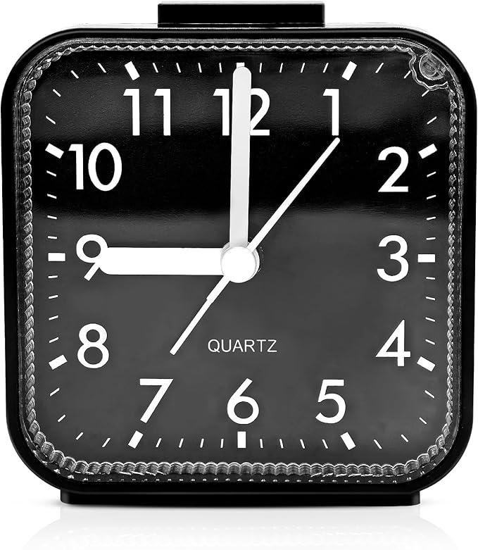 Lamisola Small Analog Alarm Clock by AlarmClock