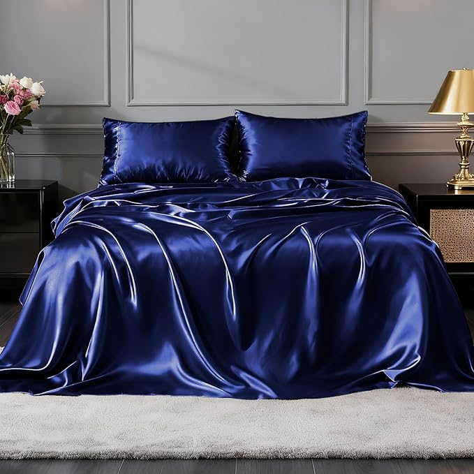 FreshCulture Satin Sheets King Size - Image 2