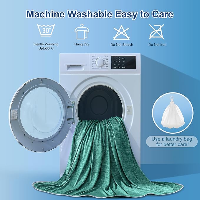 KMUSET Cooling Blanket King Size, Double Sided Summer Cooling Blankets - Image 7