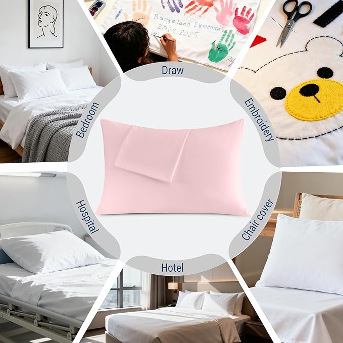 Pillowcases Queen 4 Pack, 20x30 Pillow Cases - Image 6