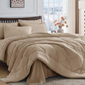 HEVUMYI Khaki Full Comforter Set by HEVUMYI
