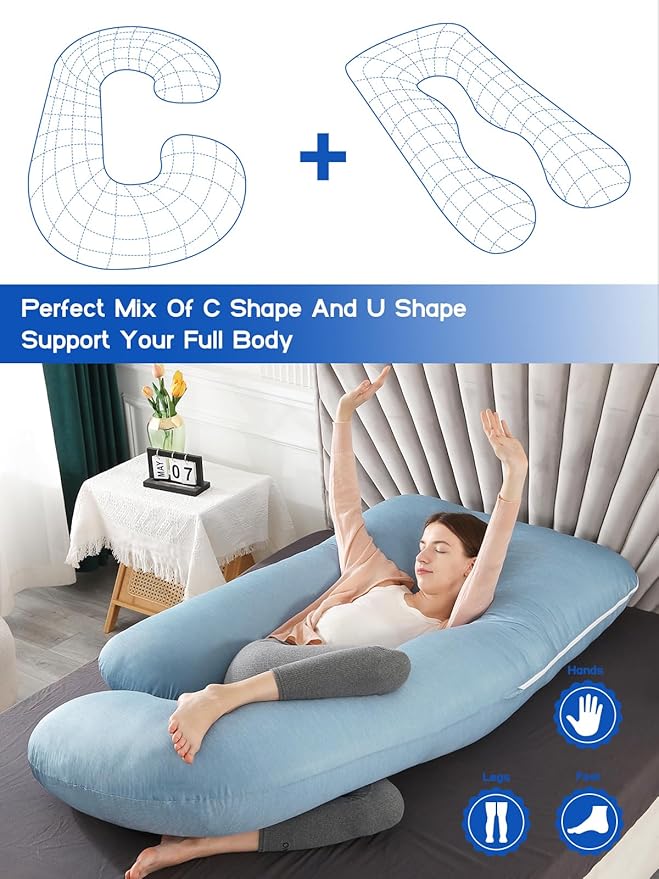Wndy's Dream 60 inch Pregnancy Pillow - Image 4