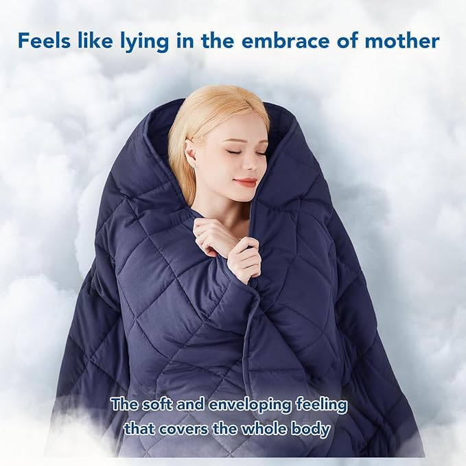 Topcee Weighted Blanket Cooling Throw Heavy Blanket - Image 4