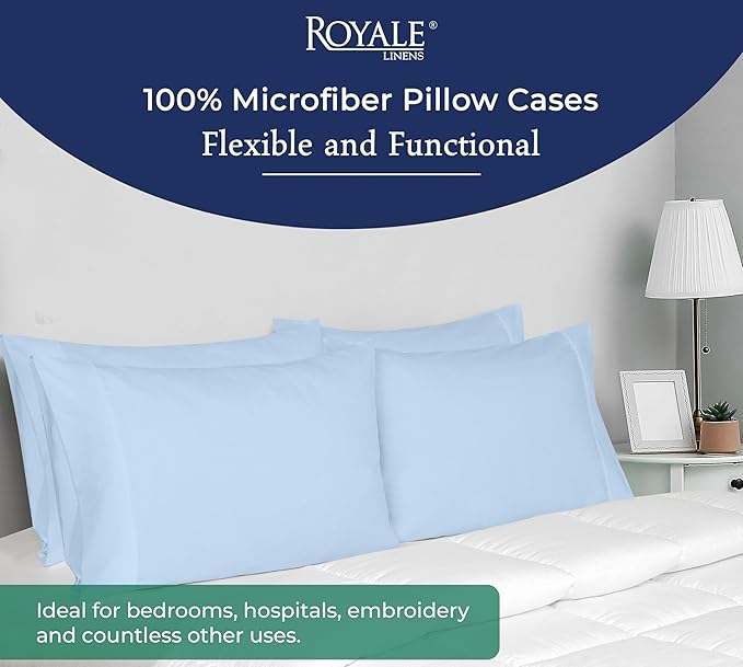 Royale Linens Standard Pillowcase Set of 2 - Image 6