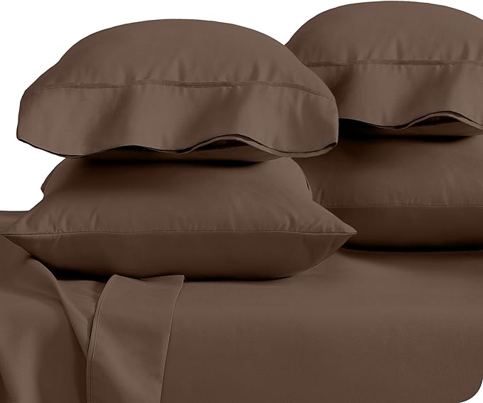 Bare Home Microfiber 4 Pack Standard/Queen Pillowcases by BareHome