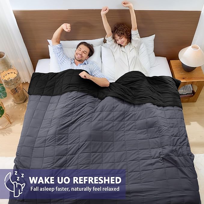 yescool Weighted Blanket for Adults Cooling Heavy Blanket for Sleeping Perfect - Image 5