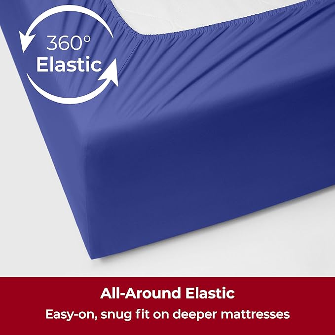 Mellanni Extra Deep Twin Sheets - Image 5