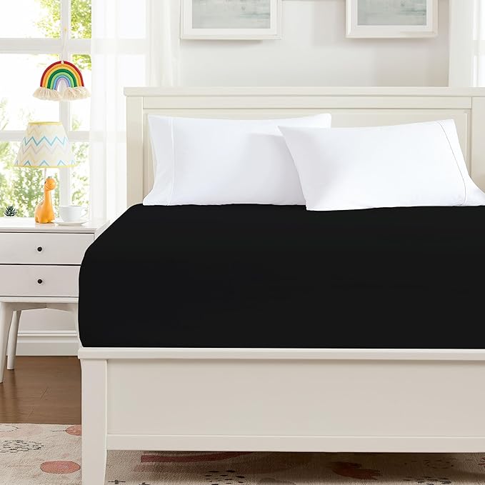 Hotella 100% Microfiber California King Size Fitted Sheet Only, 72x84 inches - Image 4