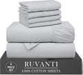 RUVANTI 6 Pcs Cotton Sheets by Ruvanti