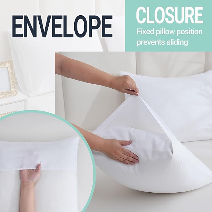 ZPECC White Pillow Cases Bulk 24 Pack - Image 5