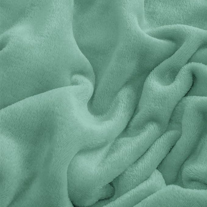 BEDELITE Flannel Sheets Full Size Haze Blue - Image 5