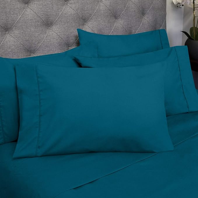Sweet Home Collection 6 Piece 1500 Supreme Collection Brushed Microfiber Deep - Image 2