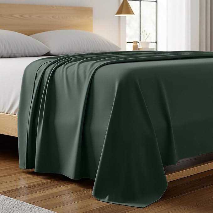 Mellanni California King Size Flat Sheet by Mellanni