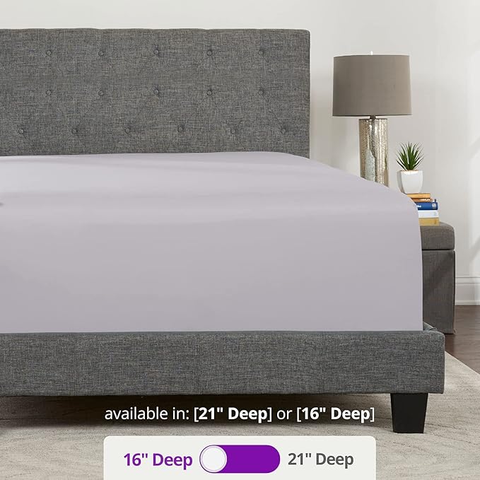Kids Twin XL Fitted Sheet Only – Real 16” XL Twin Fitted Sheets Fit Perfectly - Image 3
