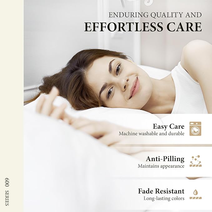 100% Egyptian Cotton Twin XL Bed Sheets Set - Image 7