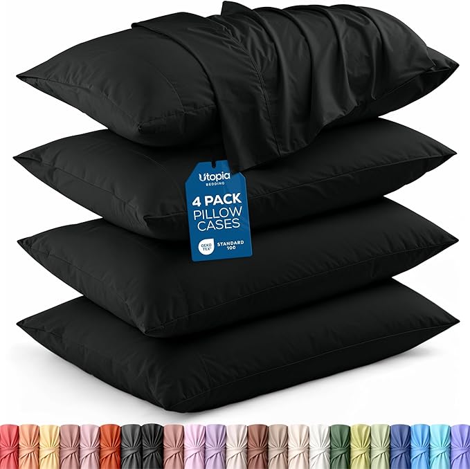 Utopia Bedding Standard Pillow Cases by UTOPIABEDDING