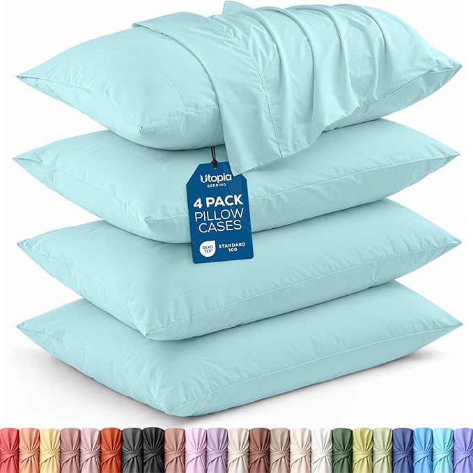 Utopia Bedding Standard Pillow Cases by UTOPIABEDDING