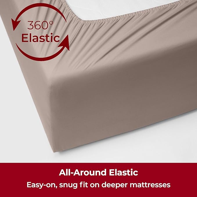 Mellanni Extra Deep California King Sheets - Image 5