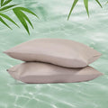NATUREFIELD Pillowcases Rayon Derived from Bamboo Pillow Cases King Size Set of by NATUREFIELD