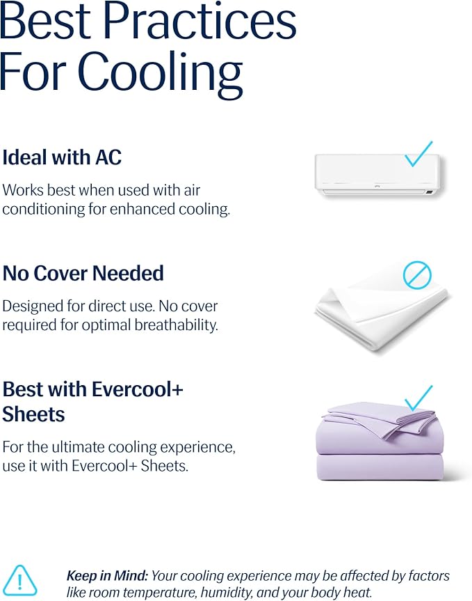 REST® Evercool® Cooling Comforter, Twin/Twin XL, Blanket - Image 7