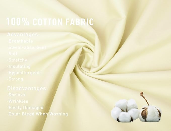 Sunflower Queen Pillowcases Set of 2, 100% Cotton Queen Pillow Cases 2 - Image 6