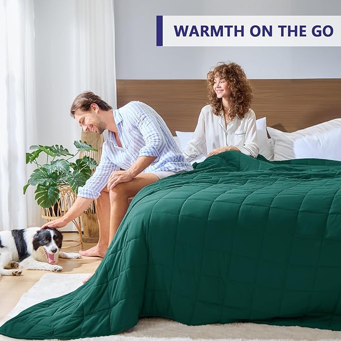 yescool Weighted Blanket for Adults Cooling Heavy Blanket for Sleeping Perfect - Image 4