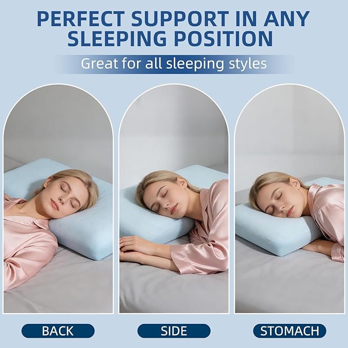 Sycoodeal Cooling Memory Foam Pillow Standard Size - Image 5