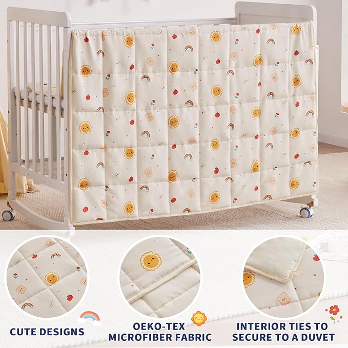 anfie Weighted Blanket Kids, Weighted Blanket Cooling Blanket - Image 5