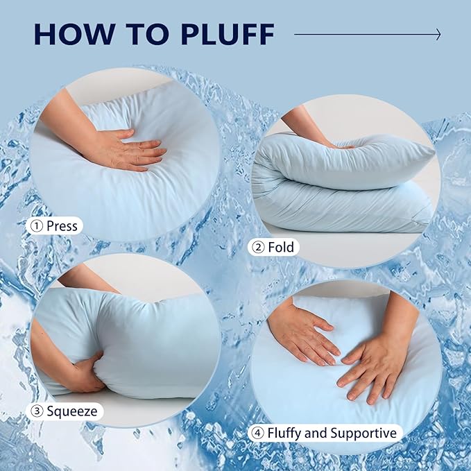DOWNCOOL Large Body Pillow Insert - Image 6