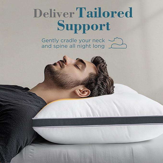 viewstar Bed Pillows King Sizes Set of 2, Hotel Quality Cooling Down - Image 3