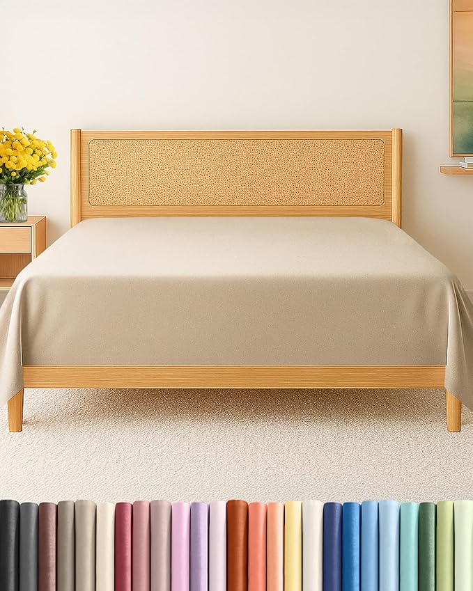 Twin XL Size Flat Sheet by CGKUnlimited