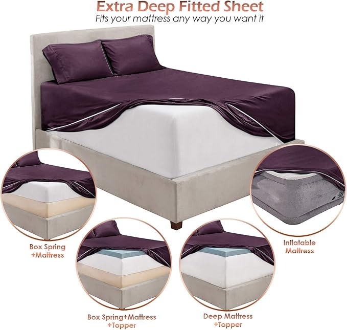 Hearth & Harbor Extra Deep Pocket Sheets - Image 6