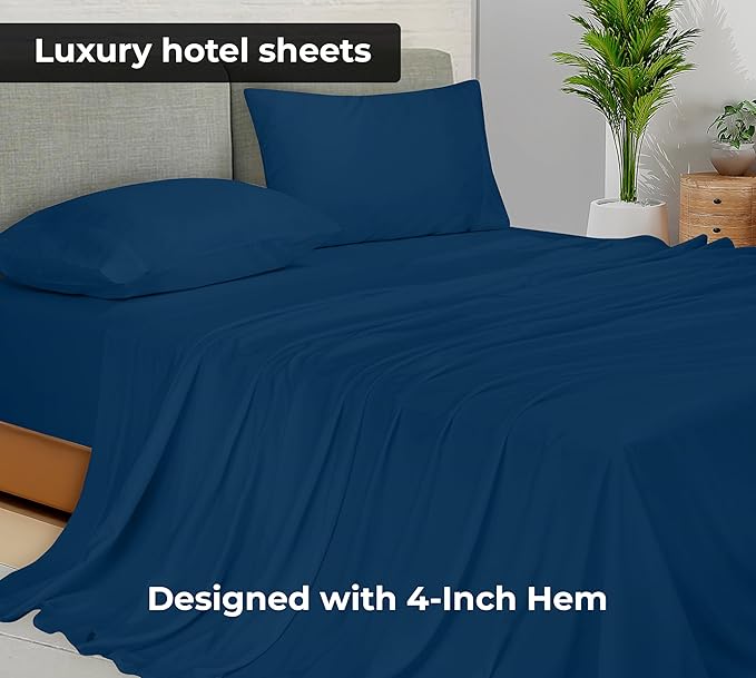 Royale Linens Twin XL Flat Sheet - Image 2