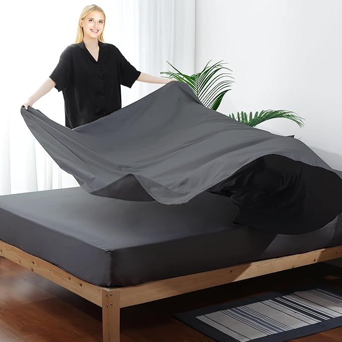 Flat Sheet Only TwinXL Size, 400 TC 100% Egyptian Cotton Flat Sheet - Image 7