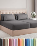 Split King 7 Piece Sheet Set by CGKUnlimited
