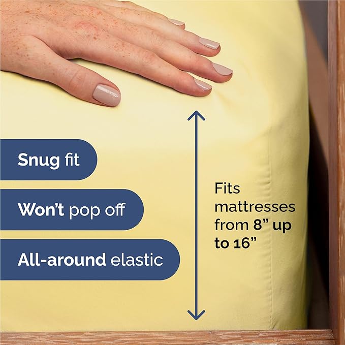Split King Size 5 Piece Sheet Set - Image 3